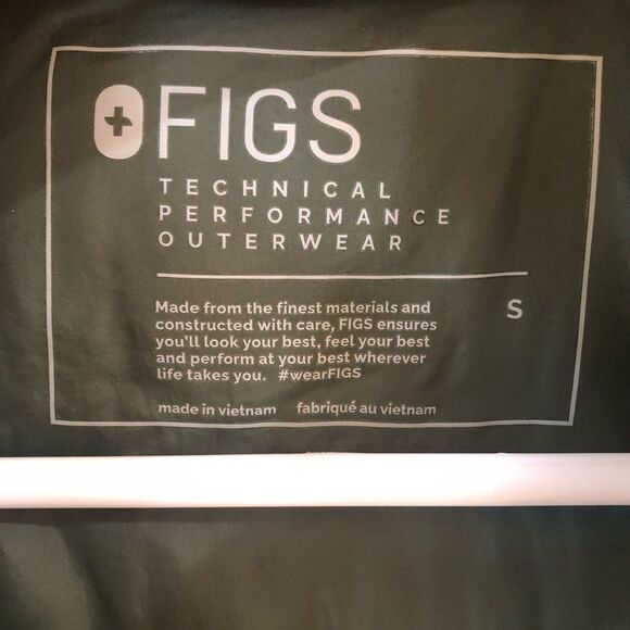 Figs On Shift Packable Puffer Jacket NWOT - Picture 3 of 7